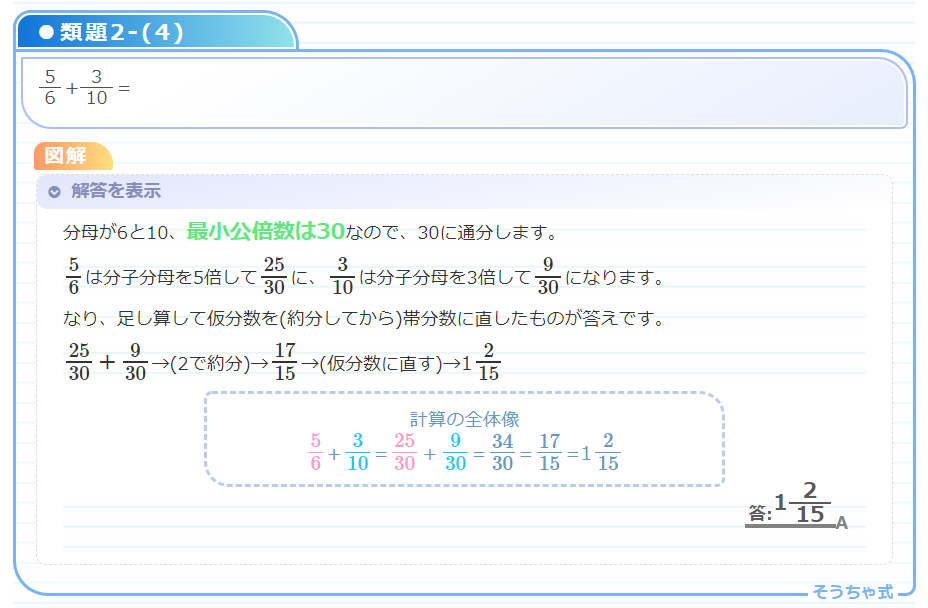 最新年版 Webページで分数を表現する方法は 数学 そうちゃ式 ブログ サイトの作り方